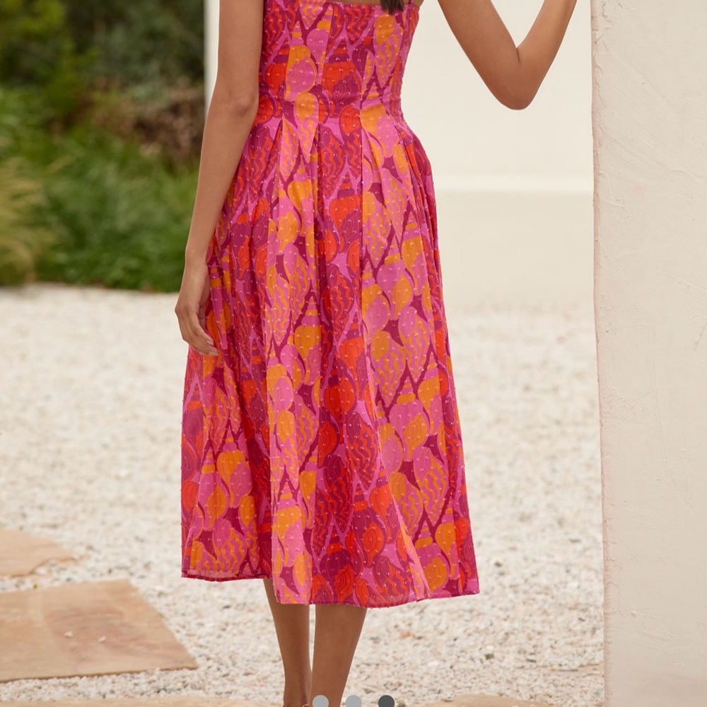 FARM Rio Fit and Fare Midi Dress